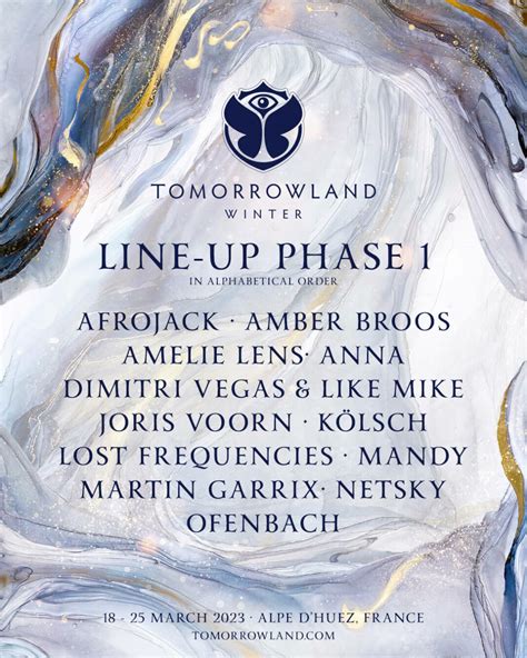 Tomorrowland announces lineup for Winter edition 2023 | House Nest