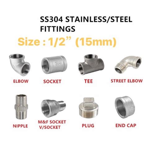 Sus Stainless Steel Pipe Fittings Elbow Socket Street Elbow