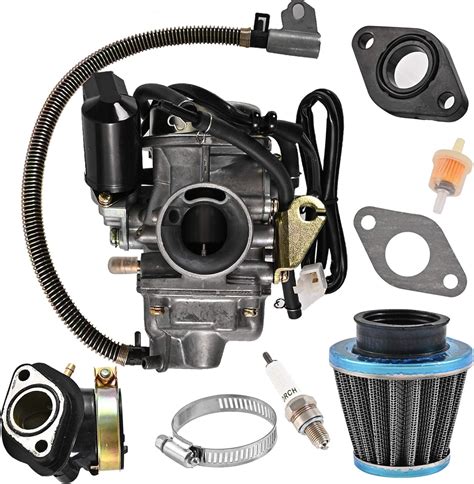 GY6 125cc 150cc Carburetor For 4 Stroke Engines Electric Choke Scooter