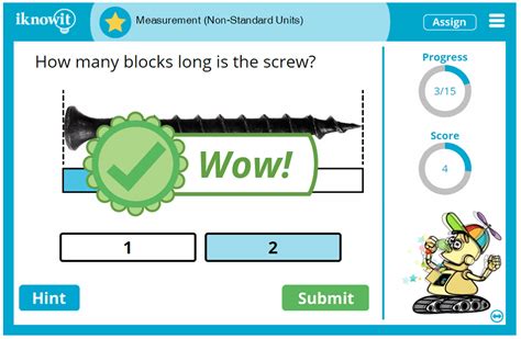 Interactive Math Lesson Measurement With Non Standard Units Worksheets Library