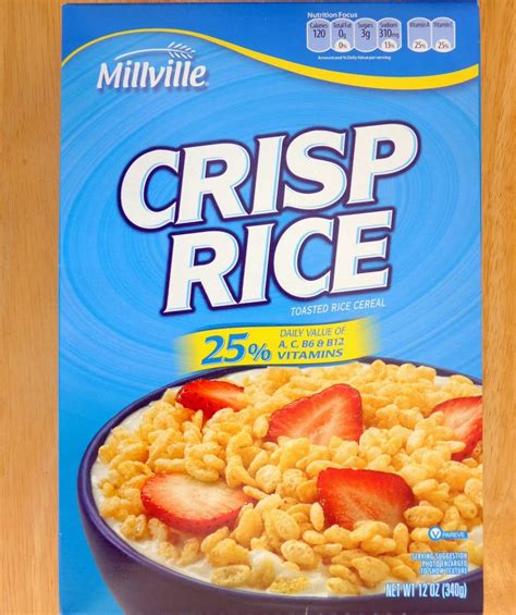 Aldi Product Reviews Millville Crisp Rice Cereal Crisp Rice Cereal Rice Cereal Cereal Crisp