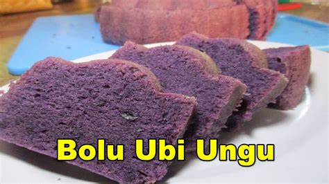 Resep Bolu Kukus Ubi Ungu Enak Dan Mudah YouTube