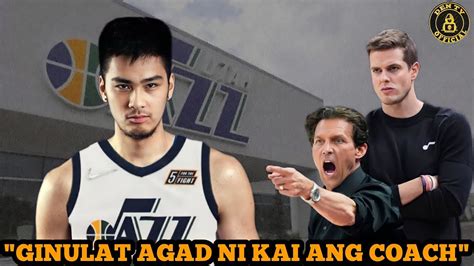 Grabe Kai Sotto Ang Laki Daw Ng Potential Coach Ng Utah Jazz Tutok Kay