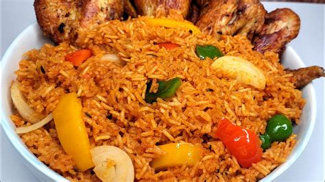 incroyable cette façon de faire du riz gras au poulet Jollof rice