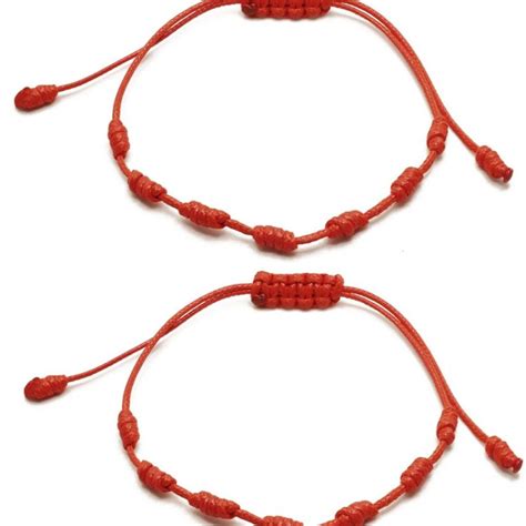 Pulsera Nudos Hilo Rojo Descubre El Poder De La Buena Suerte Y