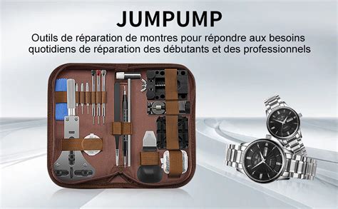 Jumpump Kit Changement Pile Montre Chasse Goupille Montre Pour Ajuster