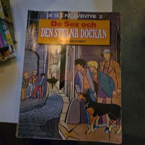 De Sex på Äventyr De Sex och Den Stulna Dock Köp på Tradera