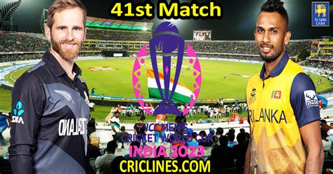 Today Match Prediction New Zealand Vs Sri Lanka ODI Cricket World Cup