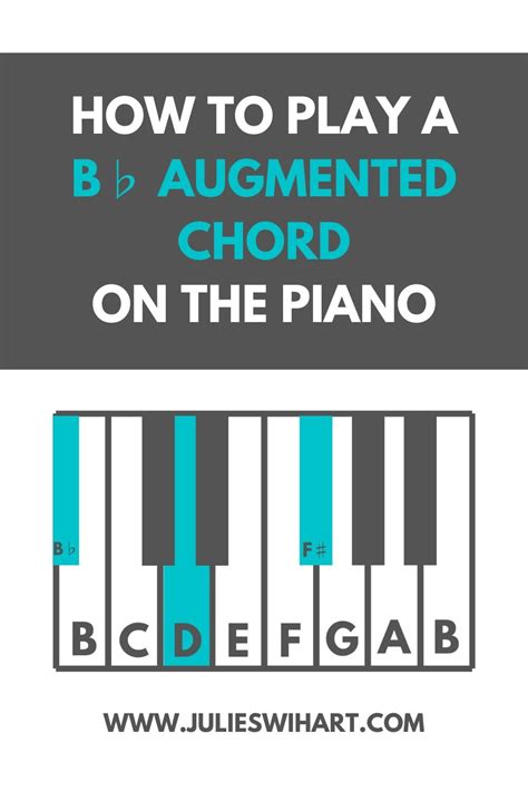 How To Play A B Flat Augmented Chord On The Piano Artofit