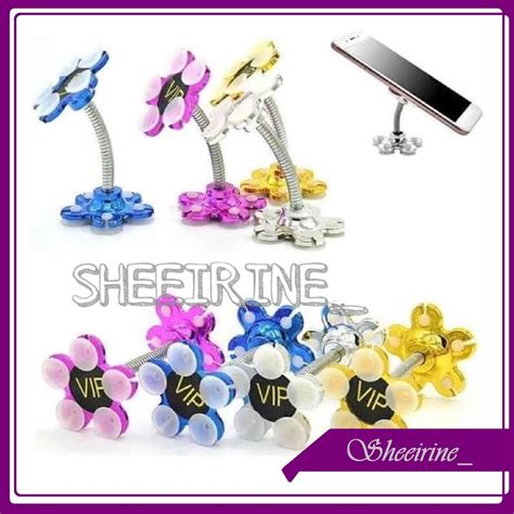 Jual Holder HP Universal Gurita BUNGA VIP Flower Stand Handphone 360