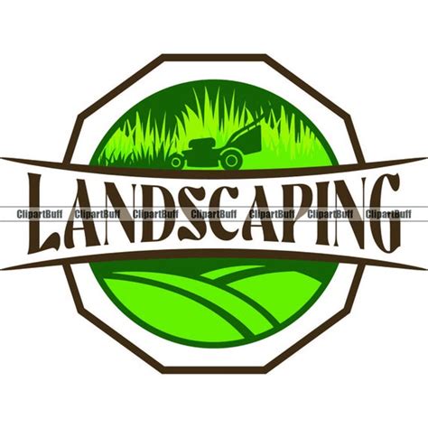 Lawn Service Logo Clip Art