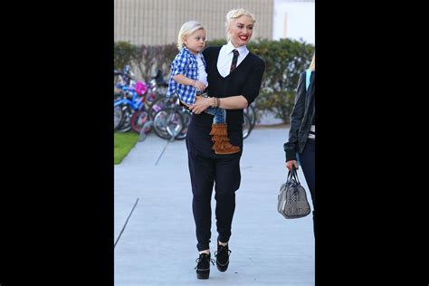 Photo Gwen Stefani et son fils Zum en promenade 22 janvier 2011 à