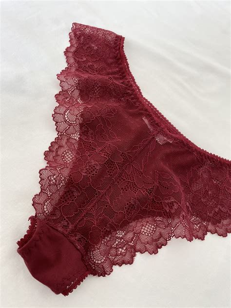 Sasha Jane Lingerie Loungewear Handmade Red Lace Crop Top Bamboo