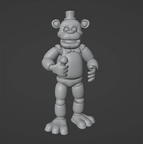 Freddy Fazbear 3d Model 3d Printable Cgtrader