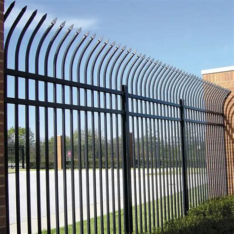 Curved Top Fence Leading Fencing Manufacturer Custom Fencing Railing