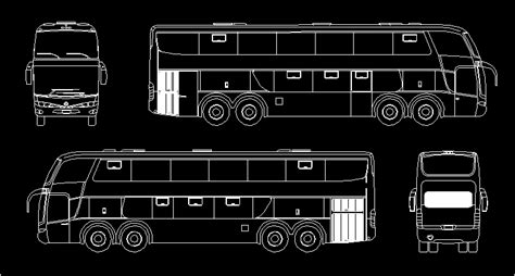 Bus 2 Floors Dwg Plan For Autocad • Designs Cad