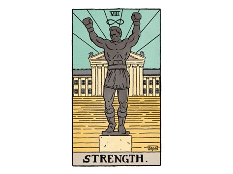 Strength 8x10 Color Print Signed — The Philly Tarot Deck