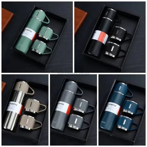 Stainless Steel Ml Vacuum Flask Set For Corporate Gift At Rs