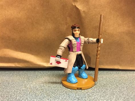 Gambit Mega Bloks Custom Miniature Figurine