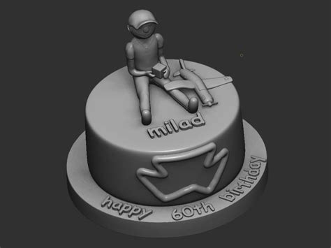 3d Model Cake Topper 3d Model 3d Printable Cgtrader