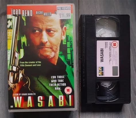 Wasabi Vhs Video Big Box Ex Rental From Blockbuster Video Fully Tested