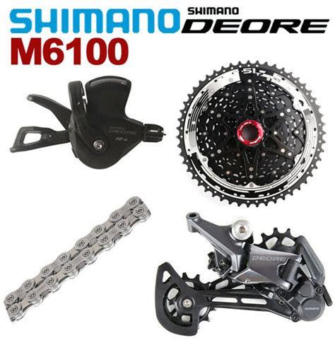 Shimano Deore M Speed Groupset Mtb M Shifter Rear Derailleur