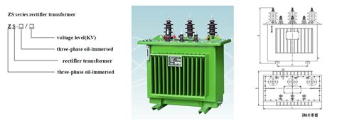 Zs Series Oil Immersed Rectifier Transformer China Oil Immersed