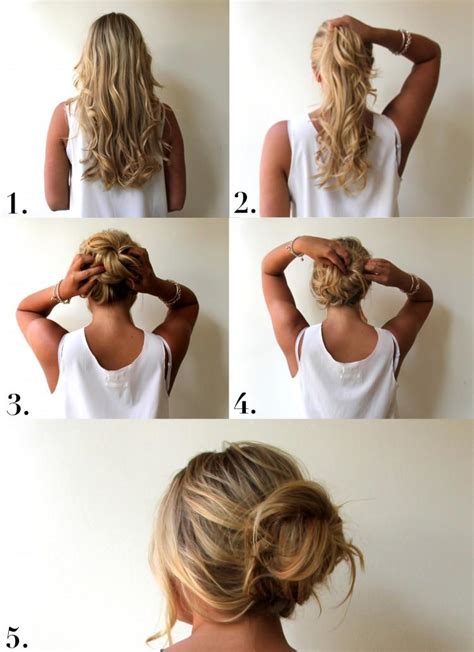 Perfect Messy Bun Hairstyles How To