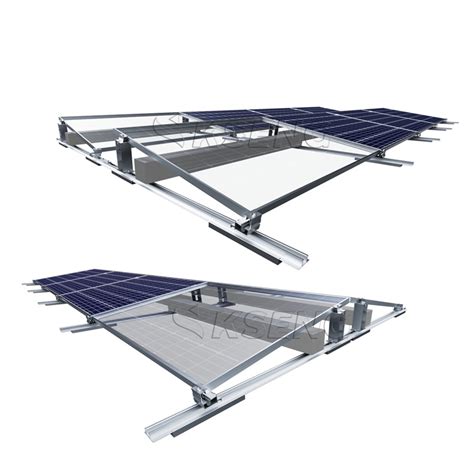 Hot Sale Easy Install Solar Ballasted Roof Mounting Systems Ballasted