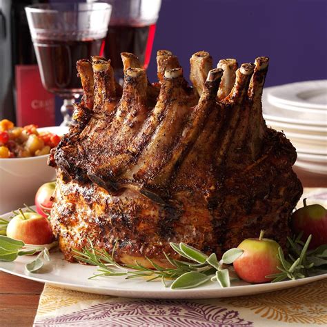 Holiday Crown Pork Roast Recipe Taste Of Home