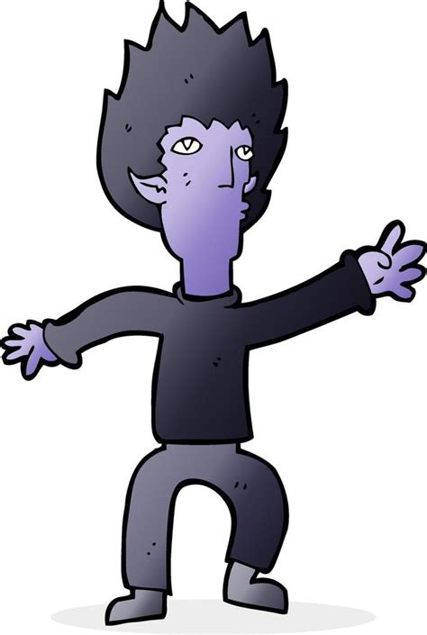 Doodle Character Cartoon Vampire 12966620 Vector Art At Vecteezy