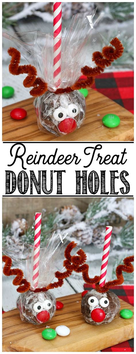 Reindeer Donut Holes Clean And Scentsible Homemade Christmas Diy