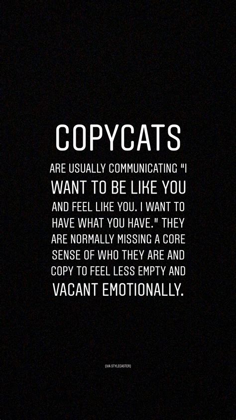 Funny Quotes On Copycats Shortquotescc