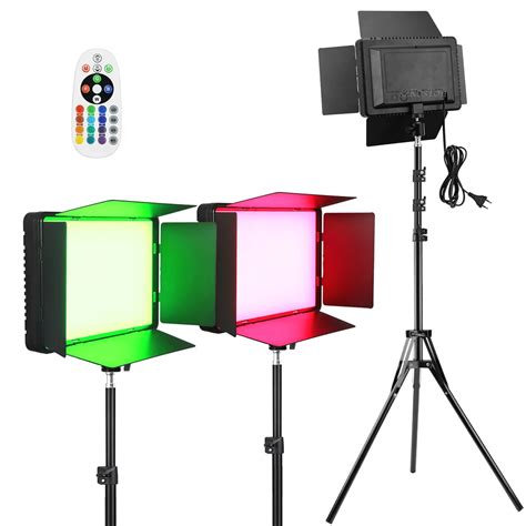 Panel De L Mpara De Luz Led Rgb Para V Deo Y Fotograf A Iluminaci N