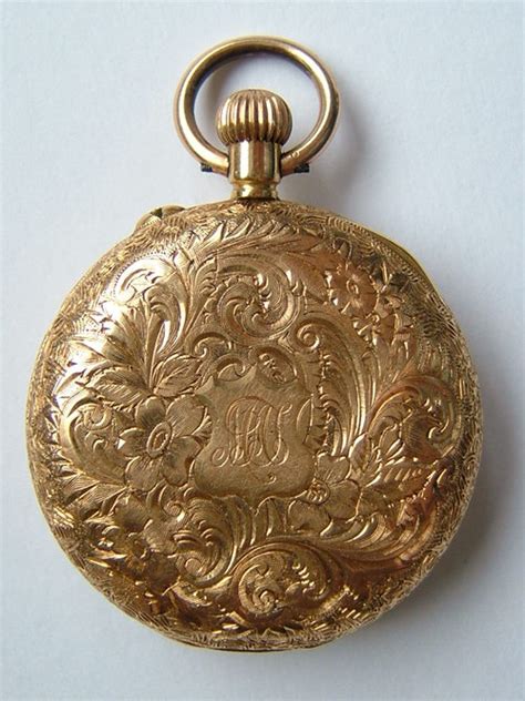 Antiques Atlas Superb Victorian 18k Gold Fob Pocket Watch