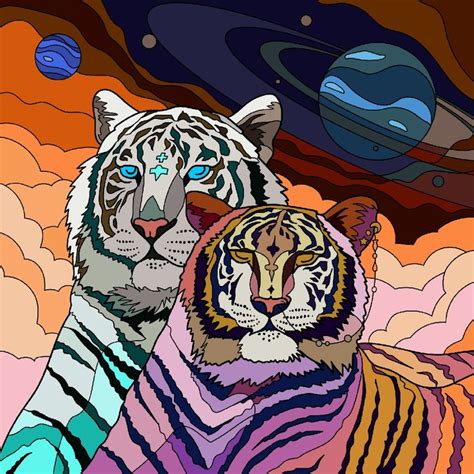 Pin By Alex On ART OF COLORING PICTURES Tiger Art Art Prints