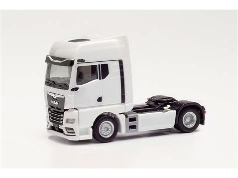 Herpa 315876 H0 LKW MAN TGX GX Zugmaschine Mit Spiegelkameras