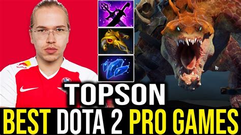 Topson Primal Beast Mid Dota 2 Pro Gameplay Learn Top Dota YouTube