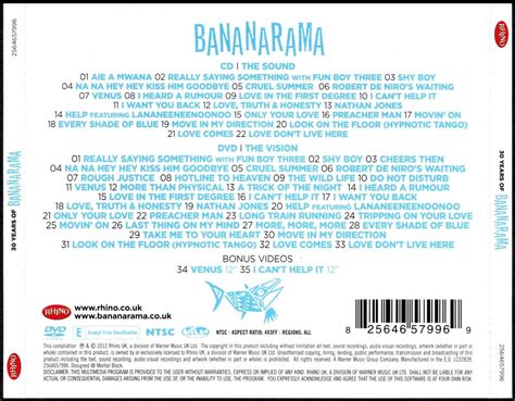 Yahooオークション 廃盤cddvd バナナラマ／30 Years Of Bananarama