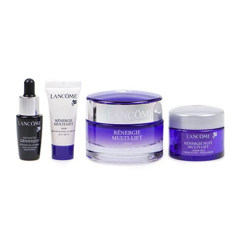 Lancome Renergie 50ml Multi Lift Anti Ageing Moisturiser Skincare T Set