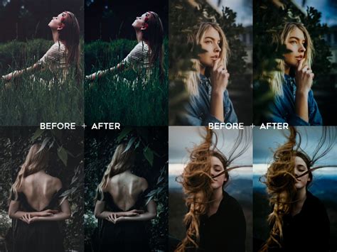 Dark Moody Lightroom Preset For Mobile And Desktop Lightroom Etsy