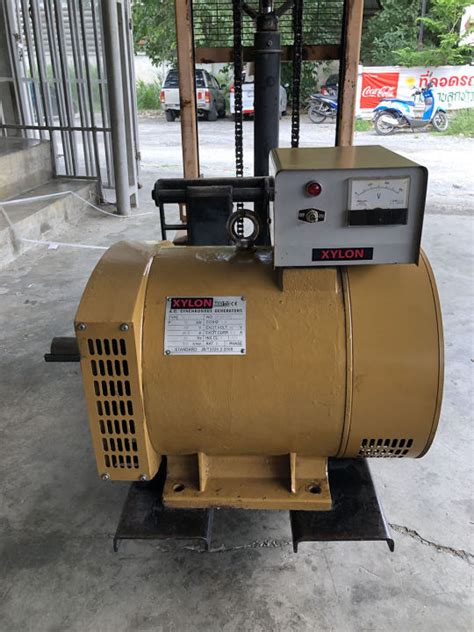 ไดนาโม ปนไฟ ขนาด 15 KW 20 KW 220V Generator ยหอ XYLON รน XYL