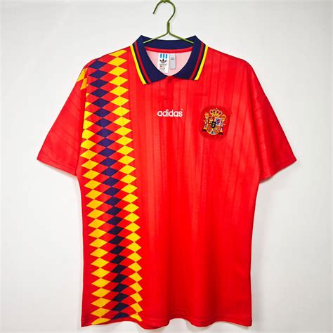 Spain 1994 Home Retro Jersey