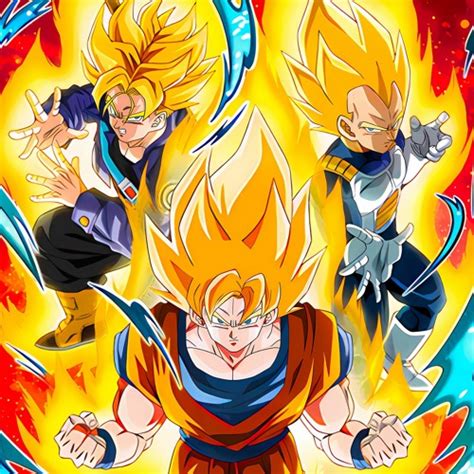 Stream Dbz Dokkan Battle Int Lr Ssj Goku Vegeta And Trunks Intro Ost By Cherrypieenjoyer