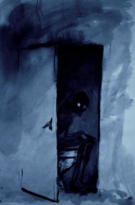 Creepy Watercolor Paintings