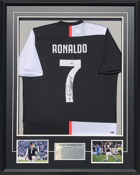 Cristiano Ronaldo 2019/2020 Juventus F.C Shirt - Autographed Collectables