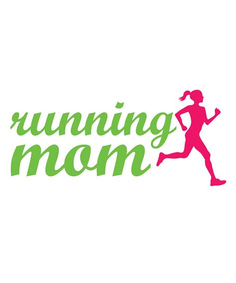 Running Mom Digital Art By Jacob Zelazny Fine Art America