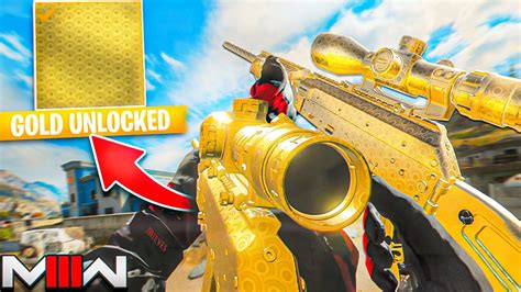 Unlocking The NEW GOLD Longbow KATT AMR Sniper Modern Warfare 3