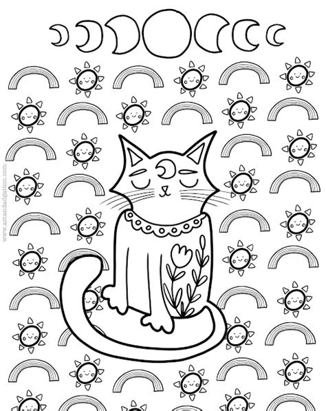 Author Amanda Gatton How To Draw A Cat In Styles Folk And Kawaii