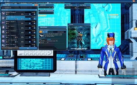 Shopping Plaza Phantasy Star Online 2 New Genesis Official Site Sega